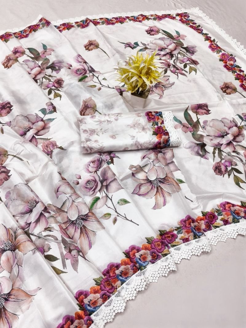 Launching Kashvi Kalki Vol 1 Chocolate Silk Floral Printed Saree Collection Wholesale 2026