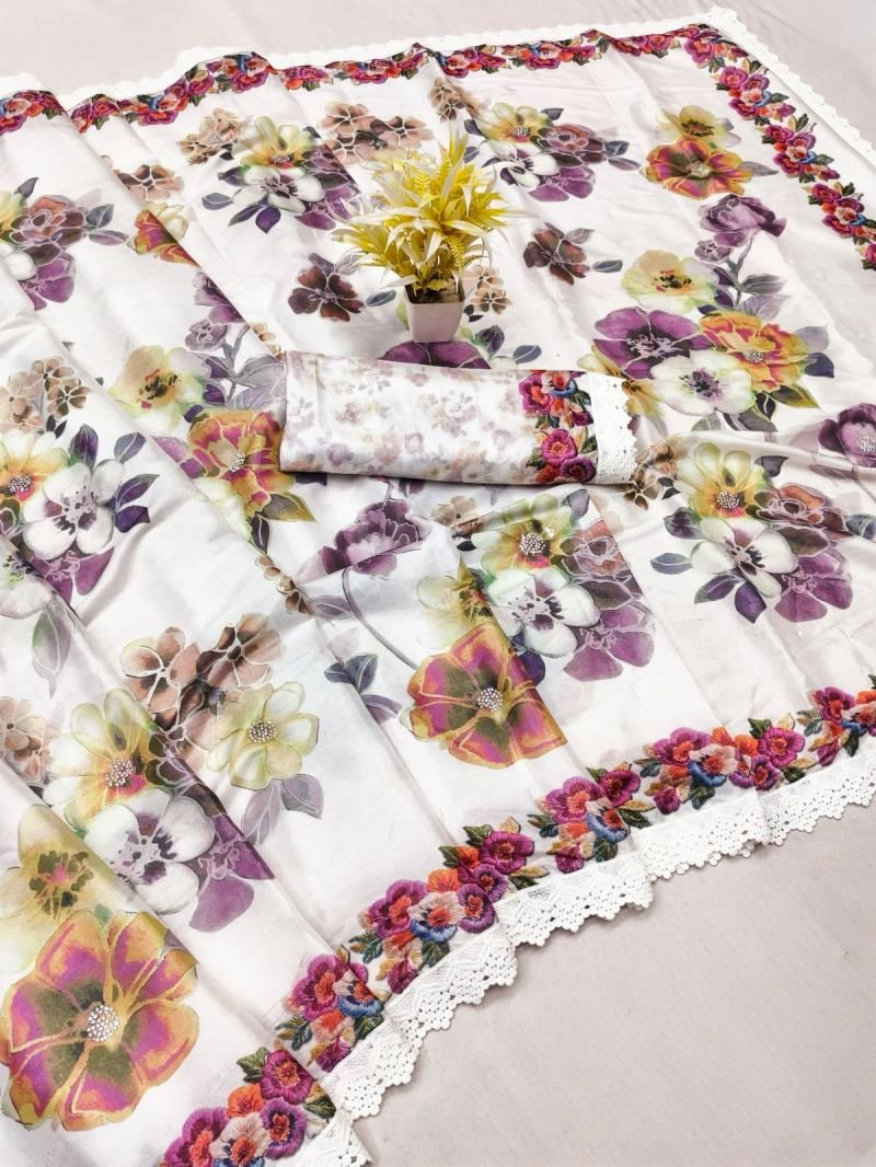 Launching Kashvi Kalki Vol 1 Chocolate Silk Floral Printed Saree Collection Wholesale 2026