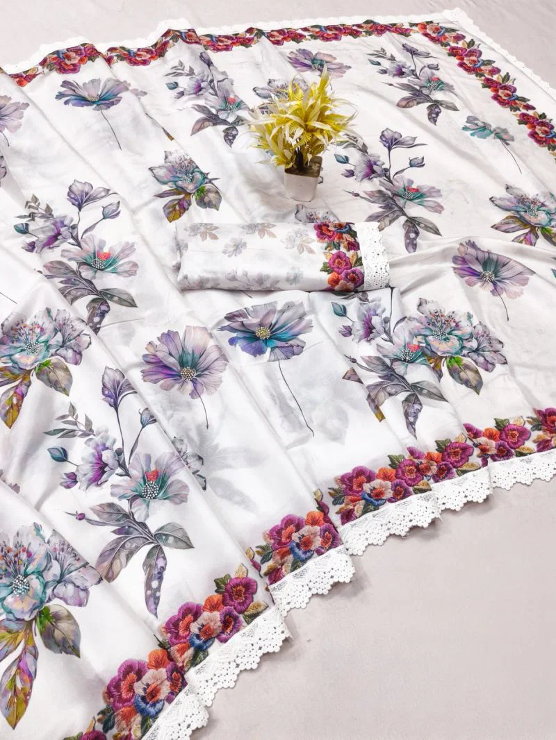 Launching Kashvi Kalki Vol 1 Chocolate Silk Floral Printed Saree Collection Wholesale 2026
