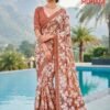 Kashvi Ruhani Vol 26 Dull Moss Zari Patta Saree Collection Wholesale