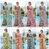 Kashvi Ruhani Vol 26 Dull Moss Zari Patta Saree Collection Wholesale