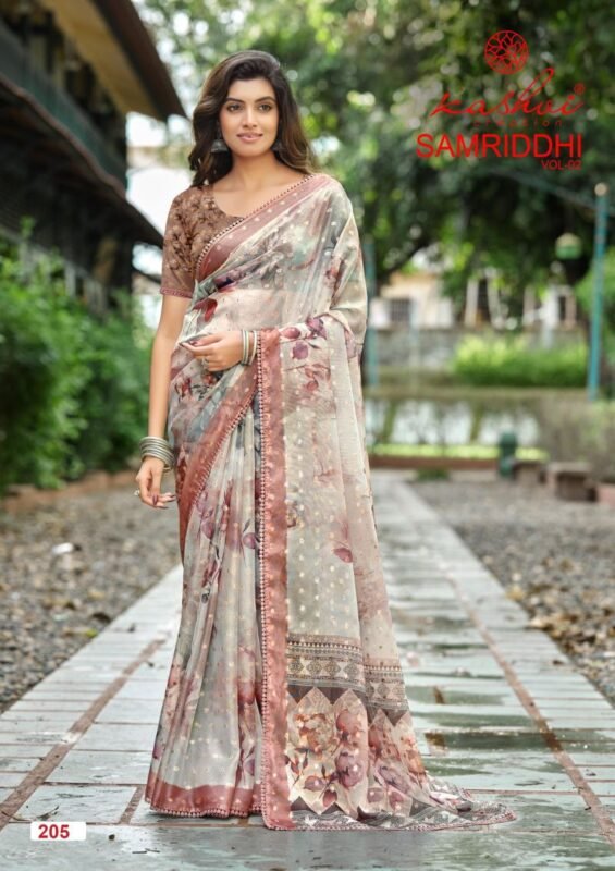 Latest Kashvi Samriddhi Vol 2 Nc Moss Butti Work Saree Collection Wholesale 2026