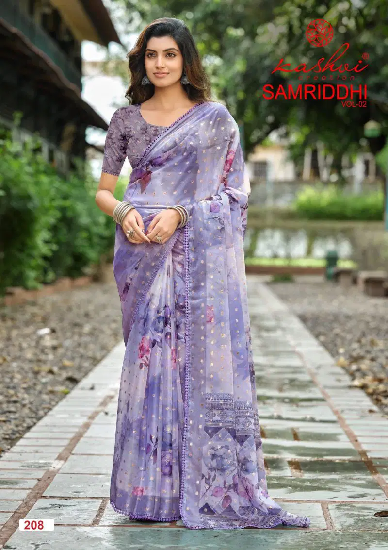Latest Kashvi Samriddhi Vol 2 Nc Moss Butti Work Saree Collection Wholesale 2026