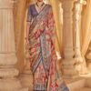 Kreshva Saanj Sakhi Pv Sik Position Printed Saree Collection Wholesale