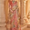 Kreshva Saanj Sakhi Pv Sik Position Printed Saree Collection Wholesale