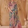 Kreshva Saanj Sakhi Pv Sik Position Printed Saree Collection Wholesale