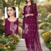 Latest Kum Kum Vol 2 Roman Silk Computer Work Kurti Set Collection Wholesale 2026