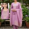 Latest Kum Kum Vol 2 Roman Silk Computer Work Kurti Set Collection Wholesale 2026