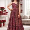 Stylish Lucaya Kids Vol 1 Rayon Digital Printed Flare Gown Set Collection Wholesale 2026
