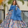 Launching Lucaya Vol 33 Silk Digital Printed Flared Gown With Dupatta Collection Wholesale 2026