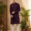Manyavar Chikankari Vol 2 Rayon Chikan Schiffli Work Mens Kurta With Pant Wholesale