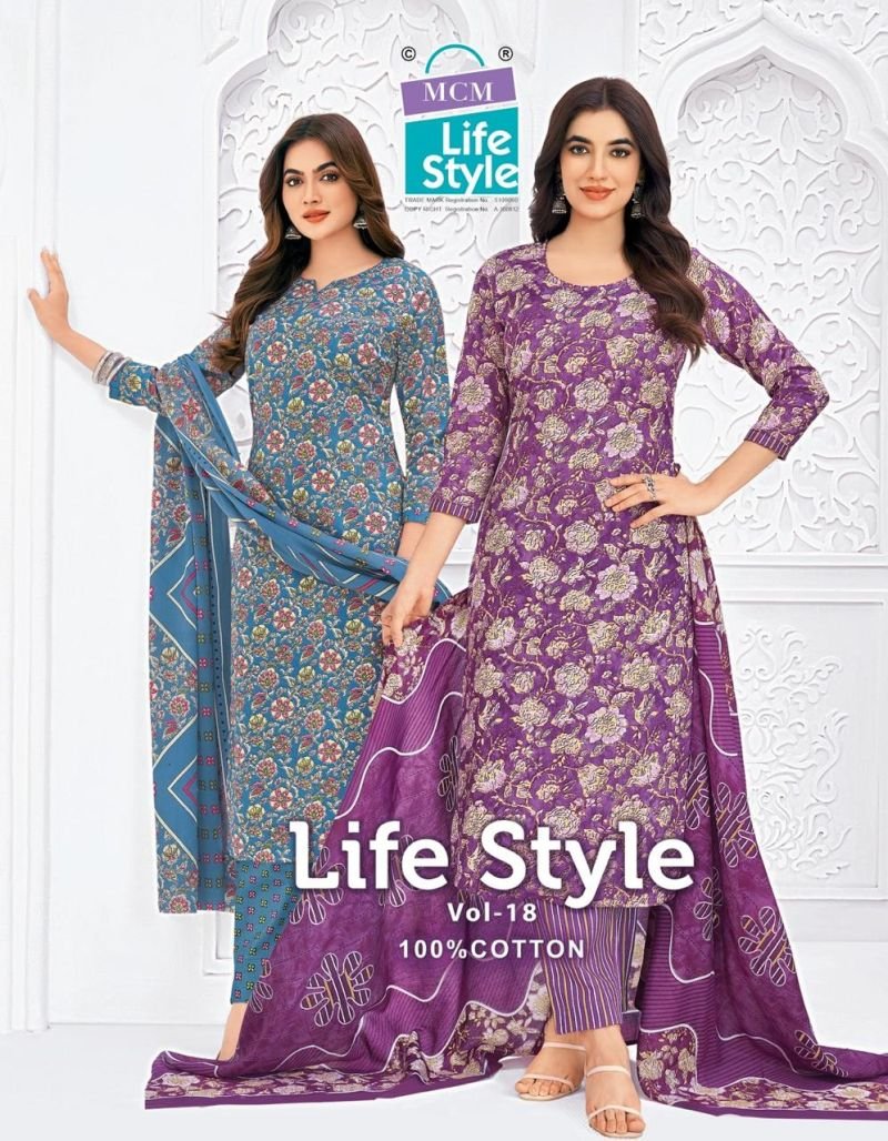 Mcm Lifestyle Vol 18 Readymade Cotton Kurti Pant With Dupatta Wholesale