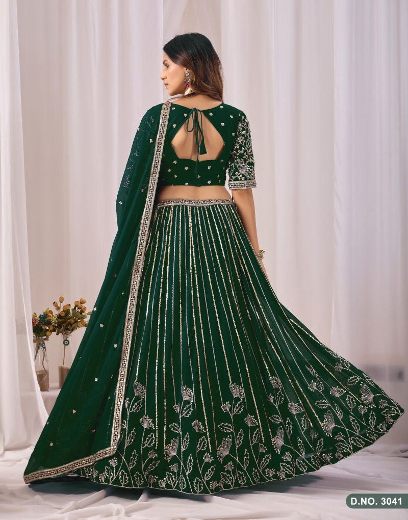 Stylish Mehvish Vol 34 Faux Georgette Embroidered Lehenga Choli Collection Wholesale 2026