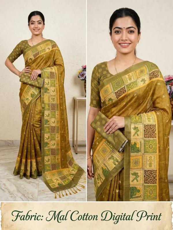 Beautiful Netra Rashmika Cotton Silk Uniform Saree Online Wholesale 2026 2026