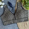 Ruhi kavya Silk Embroidery Sequence Work Wedding Readymade Blouse