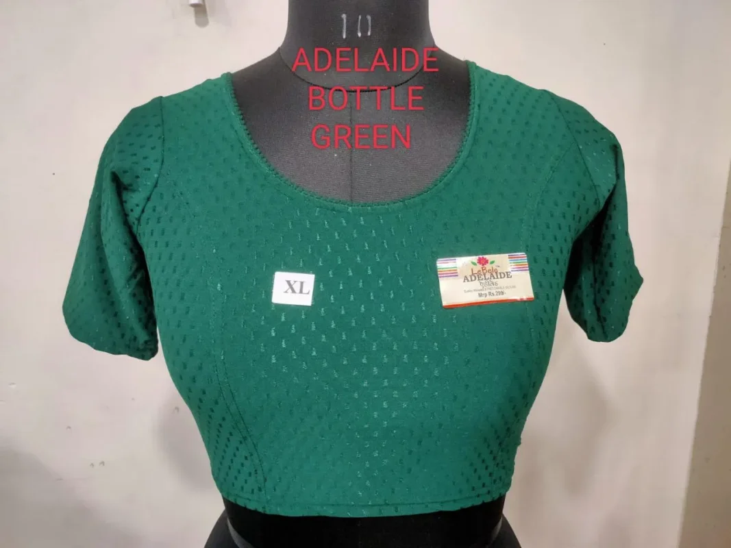 Beautiful Adelaide Dobby Weaving Work Stretchable Big Size Blouse Collection 2026