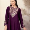 SS2016 Adaa Rayon Embroidery Work Trending Office Wear Short Kurti