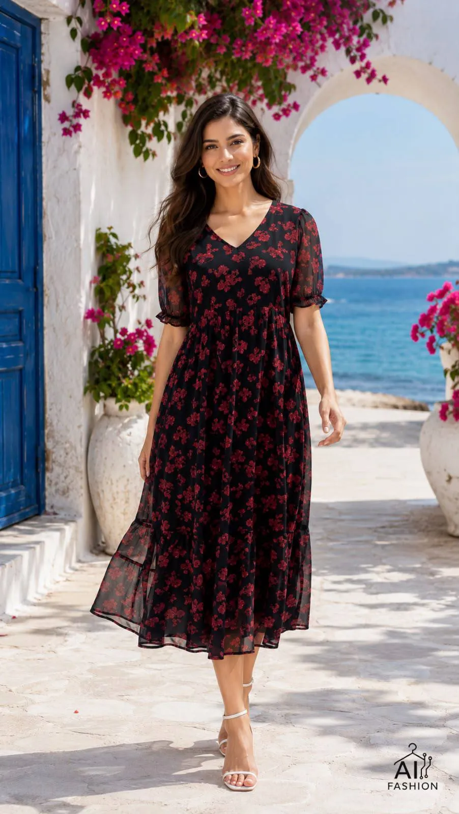 SS2016 Breeze Georgette Printed Frock