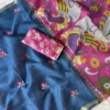 MHV Kalamkari Dori Kota doriya Printed Embroidery Saree