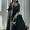 Sabina 5353 Georgette Designer Embroidery Sequence Work Party Wear Gharara Suit
