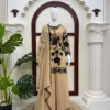 Deepika 6042 Georgette Thread Sequence Work Kurti Palazzo With Dupatta Set