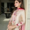 Beautiful Sabina 1714 Natural Satin Embroidery Work Party Wear Kurti Pant Dupatta 2026