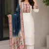 Shiv 6003 Roman Silk Printed Daily Wear Kurti Pant Dupatta Set
