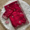 MHV RajGharana Fandy Silk Embroidery Wedding Saree Exporters Online