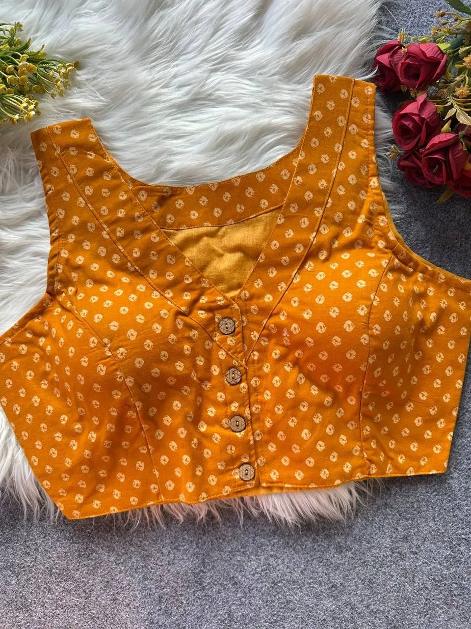 Launching Ruhi Rimaa 2 Ajrakh Cotton Handloom Festival Readymade Blouse 2026