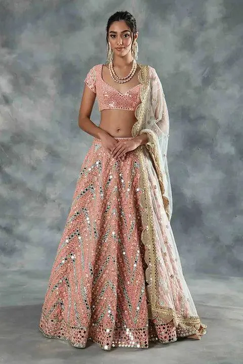 SBD 1858 Net Embroidery Work Trending Party Wear Lehenga Choli