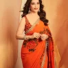 SS1010 5580 Georgette Printed Hand Work Party Wear Bollywood Saree