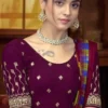 Chahana Georgette Embroidery Work Stretchable Big Size Blouse