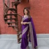 SS1010 5587 Rangoli Silk Zari Embroidery Work Saree Supplier in Surat