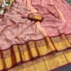Netra Priyamani Banarasi Cotton Silk Jacquard Work Saree Wholesale Market