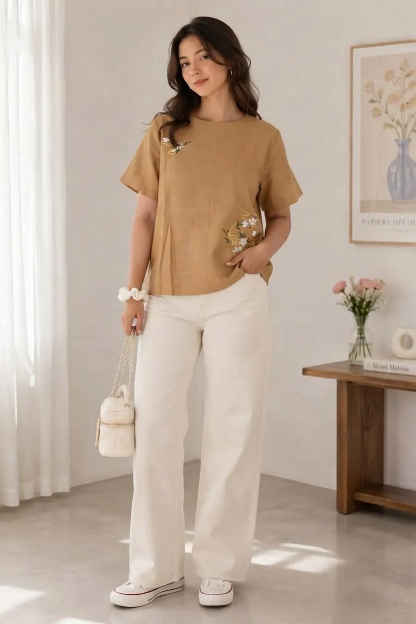 Stylish Shiv 1014 Cotton Embroidery Short T Shirt Manufacturers in Surat 2026