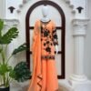 Deepika 6042 Georgette Thread Sequence Work Kurti Palazzo With Dupatta Set