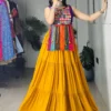 WMT 7707 Ananda Rayon Cotton Mirror Work Navratri Skirt Top