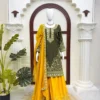 Deepika 6044 Crepe Thread Sequence Work Wedding Pakistani Collection