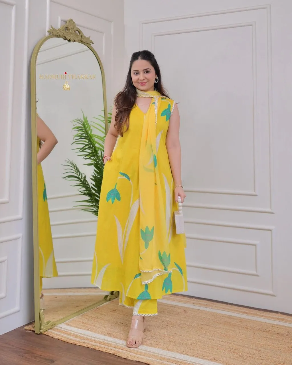Aradhna 2041 Rayon Printed Kurti Pant Dupatta Exporter in Surat