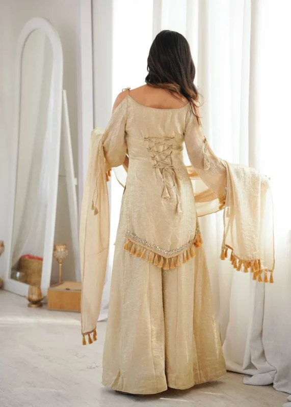 Beautiful Sabina 5357 Doremon Crush Mirror Work Fancy Party Wear Trending Sharara Suit 2026