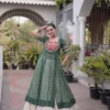 Moni 1266 Georgette Bandhani Printed Work Navratri Long Kurti Skirt