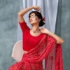 Rajkumari Georgette Fabulous Work Stretchable Blouse Online Shopping
