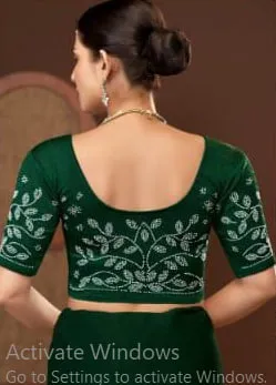 Beautiful Hemangi Washable Diamond Work Stretchable Big Size Blouse For Women 2026
