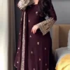 Deepika 1548 Georgette Thread Sequence Work Festival Readymade Dress