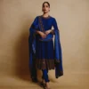Deepika 6047 Chinon Thread Sequence Work Party Wear Anarkali Gown
