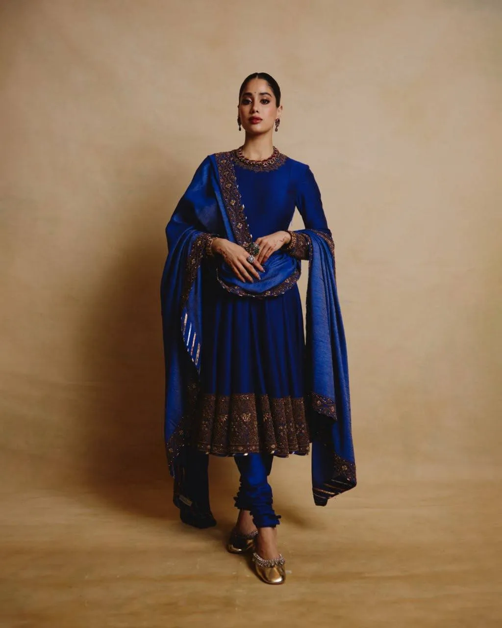 Deepika 6047 Chinon Thread Sequence Work Party Wear Anarkali Gown