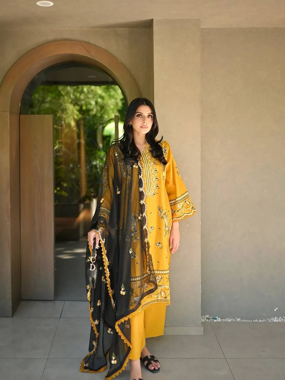 BV 480 Roman Embroidery Work Designer Readymade Dress in Surat