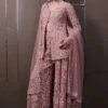 Deepika 5945 Faux Georgette sequence moti Work Wedding Wear Top Bottom with Duppata