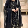 Launching ASD 7115 Faux Georgette Sequence Embroidery Work Festival Wear Readymade Dress 2026