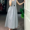 WMN 4518 Khadi Cotton Office Wear Readymade Dress For women